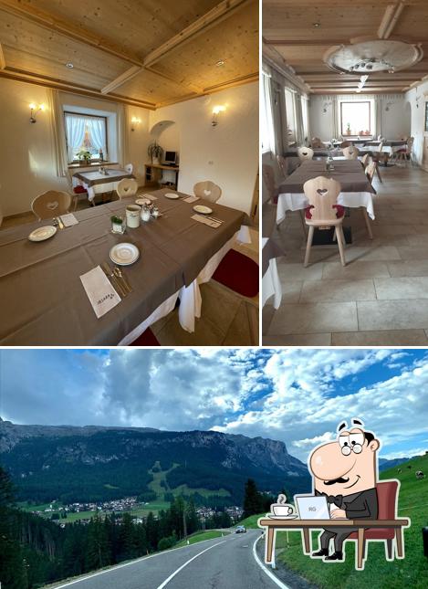 Questa è la immagine che presenta la interni e esterno di Garni Irsara