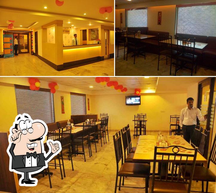 The interior of Ginger Restaurant