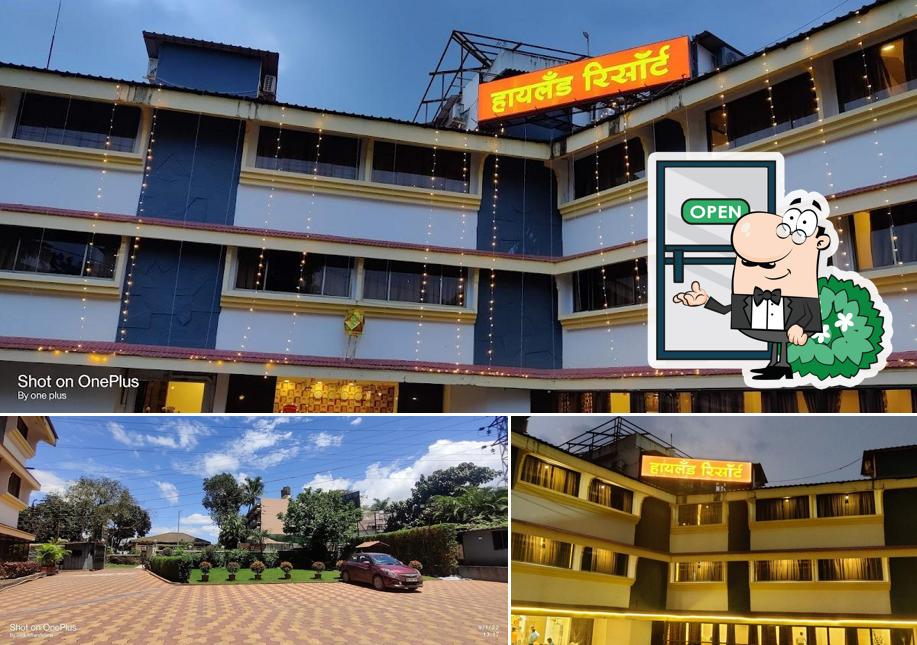 Take a look at the outside part of HIGHLAND RESORT