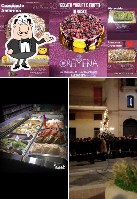 Gli interni di Cremeria