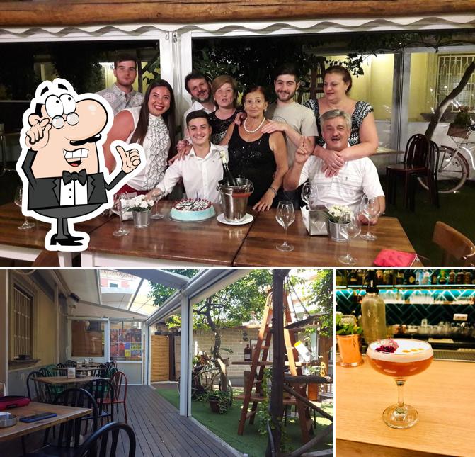 Tra le diverse cose da Palladino Kitchen & Bar si possono trovare la interni e bevanda