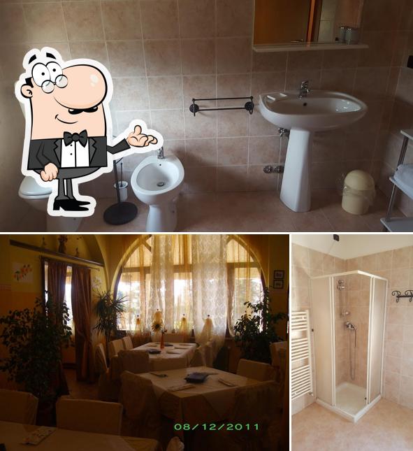 Gli interni di Hotel De Rosa Garni Pizzeria Rosalba