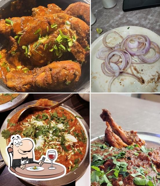 Food at Rabbana Restaurant