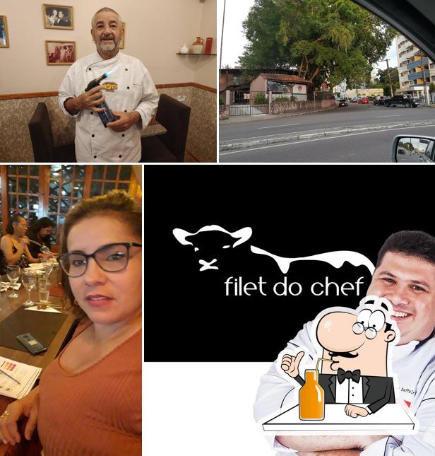 Desfrute de um drinque no Filet do Chef