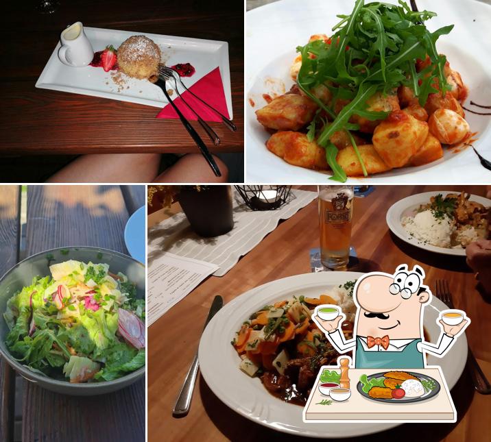 Cibo al Ristorante Brünnl