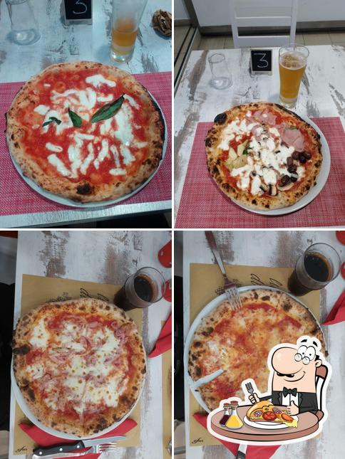Prenditi tra le molte varianti di pizza