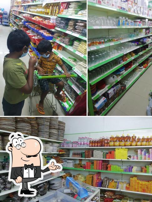 Check out how Pasumai supermarket looks inside