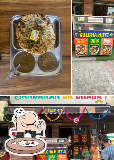 Food at Sardaran Da Dhaba - Best Kulcha Hut In Amritsar Best Pizza Hut In Amritsar