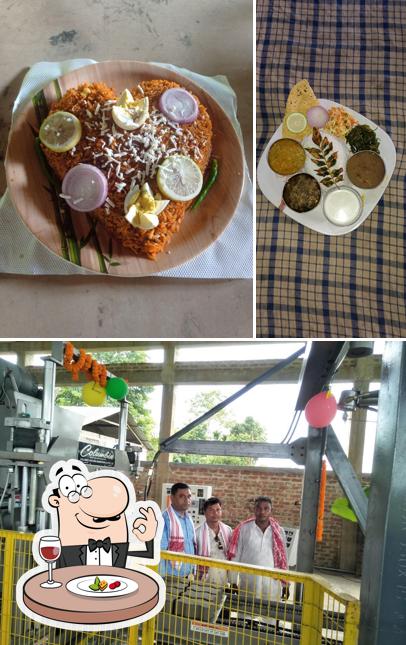 Food at paradise restaurant nalbari