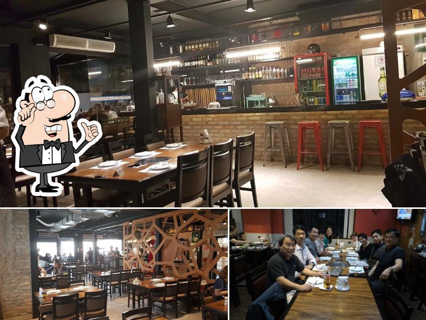 Veja imagens do interior do BICOL Korean Cuisine