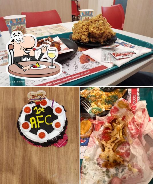 Meals at AFC Restaurant