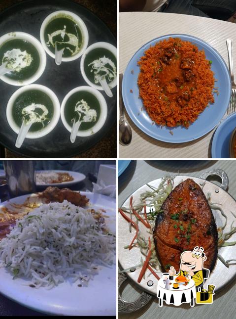 Food at Ashirwad Hotel