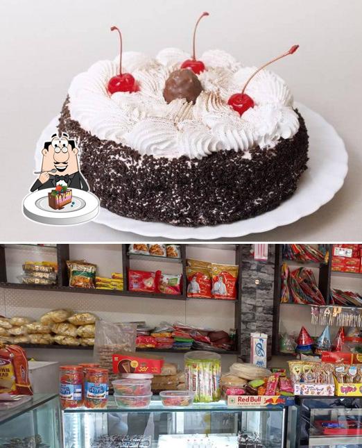 Chocolate cake at Cake's Den