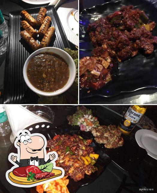 Get meat dishes at Cavalry The Lounge