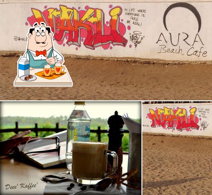 Enjoy a drink at D Cafe vagator Goa