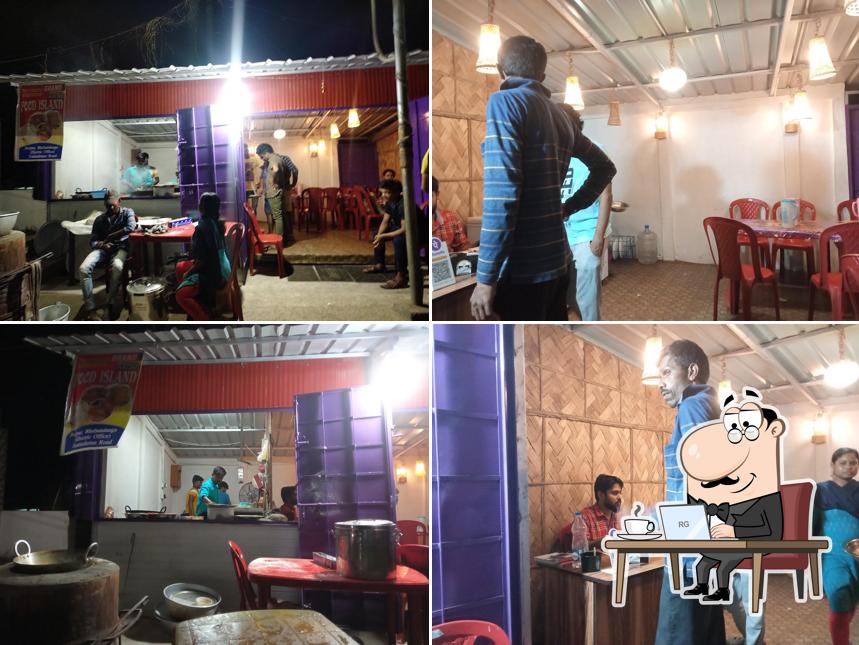 Check out how Food Island looks inside