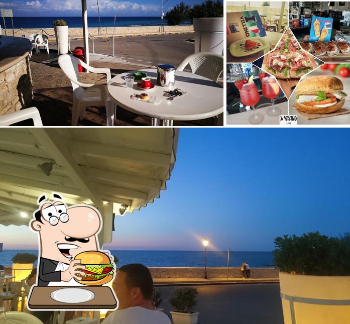 Ordina un hamburger a Il Villino Cafè