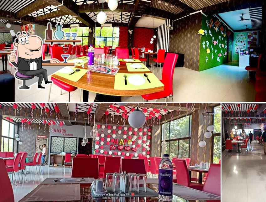 The interior of Ahan's kitchen