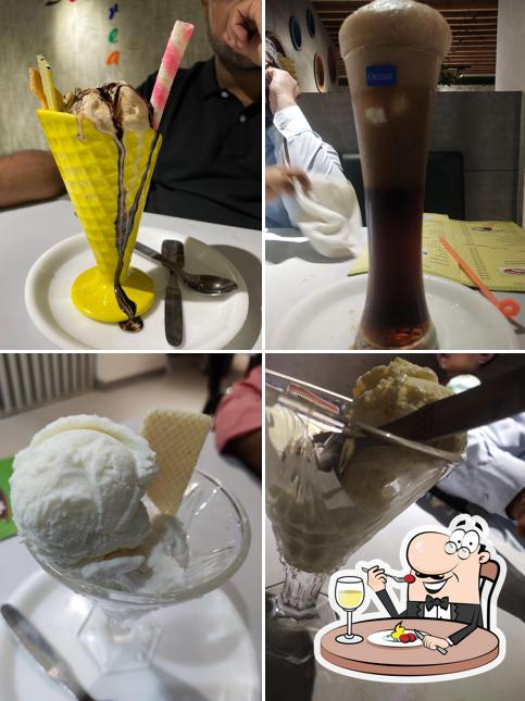 Food at Burritto ice cream & eatery