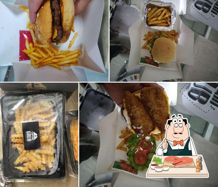 Fish and chips at Captain G's Burger Company
