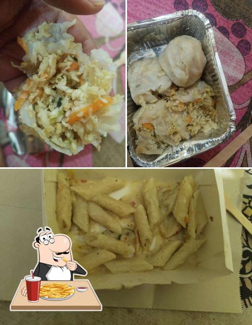 French fries at Dumpling Momo