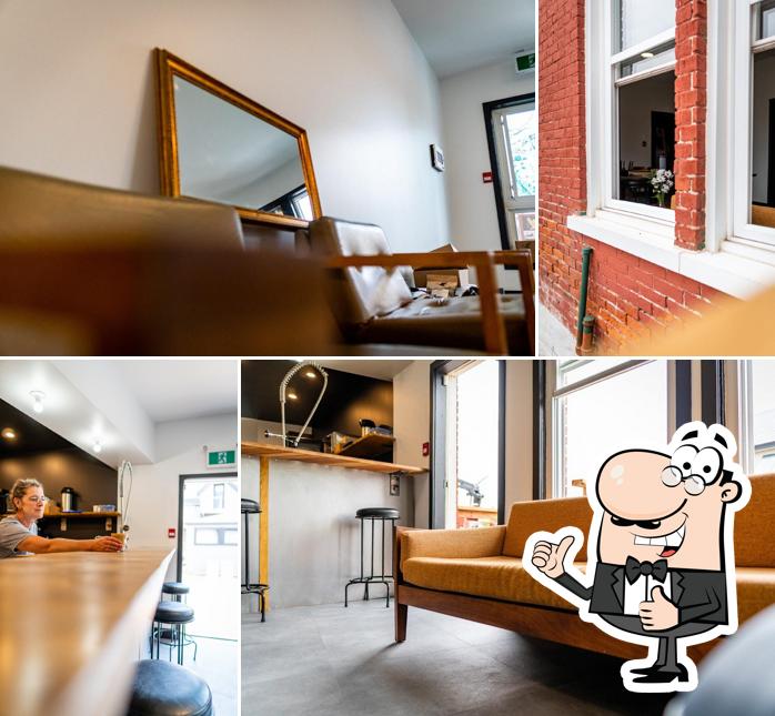 Voici une photo de Géogène Café - Magog
