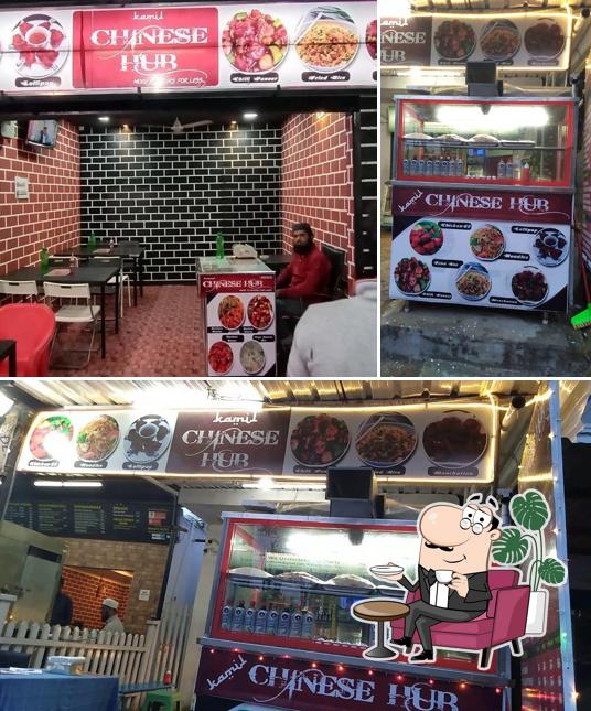 The interior of Kamil Chinese Hub