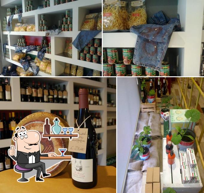 Gli interni di La Bottega Castellana