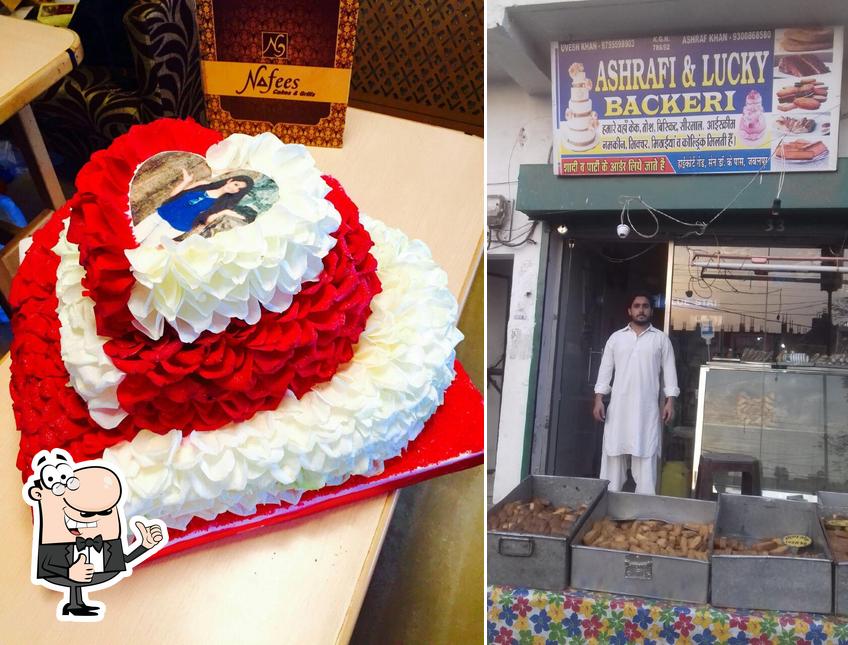 Here's a pic of Ashrafi and lucky backery