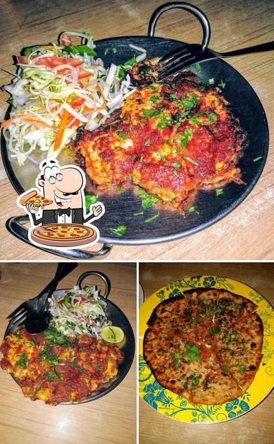 Order pizza at Moti's