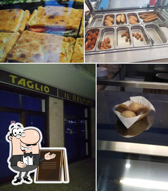 Gli esterni di Pizzeria Il Delfino
