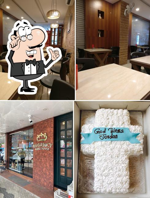 The interior of Edackattukudiyil Regency Bake House