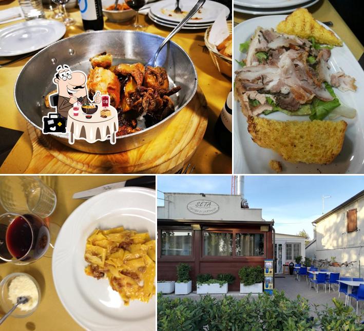 Platti al Ristorante Seta