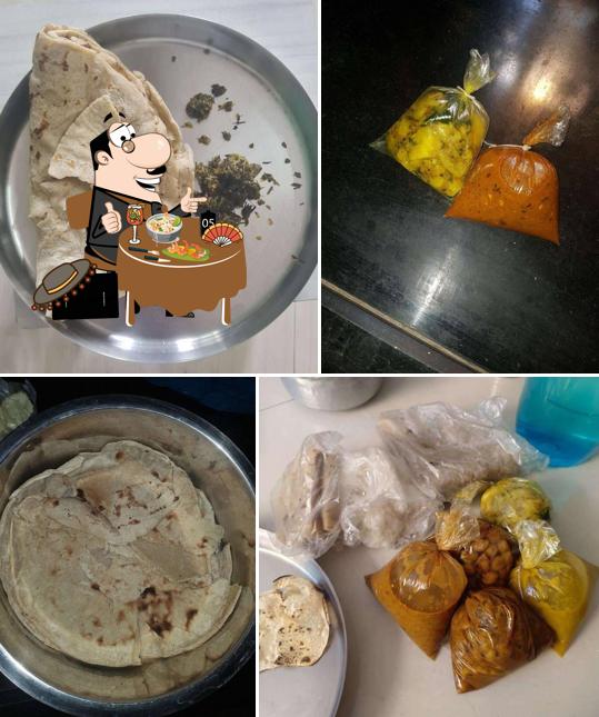 Food at Ruchi Poli Bhaji Kendra