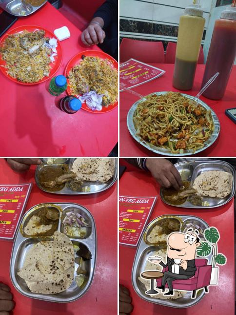 The interior of The non veg adda