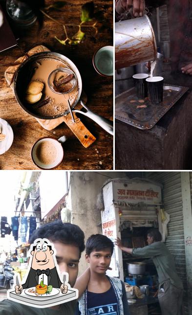 Among different things one can find food and exterior at Jay Gajanan Tea Centre