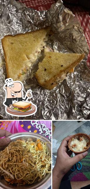 Grilled cheese sandwich at The Panda Restaurant