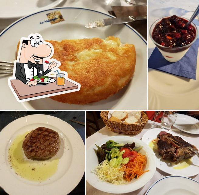 Cibo al Trattoria “Alle Valanghe”