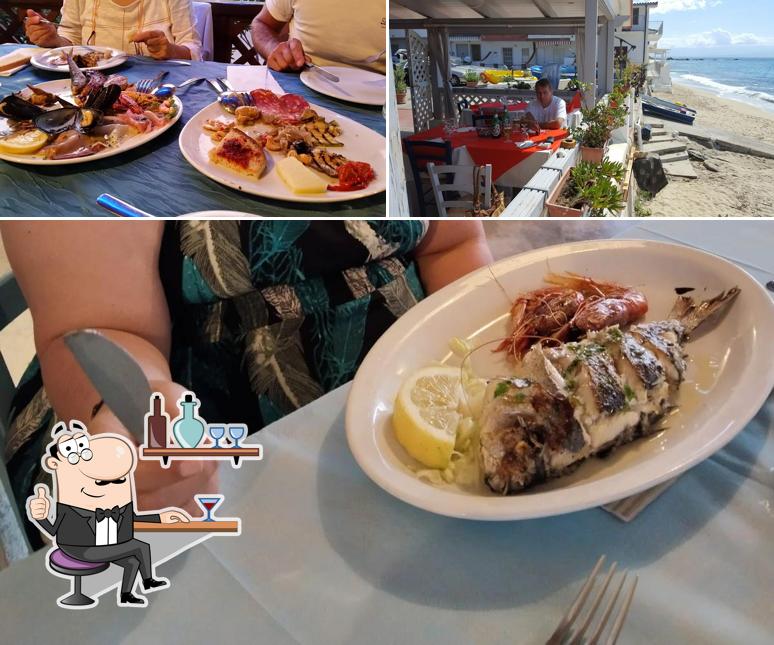 Ristorante Peppino Il Pescatore si caratterizza per la interni e cibo