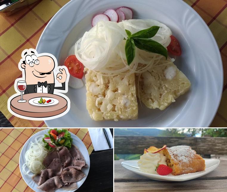 Platti al Gasthaus Huber