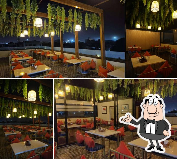 The interior of Azura Jaipur