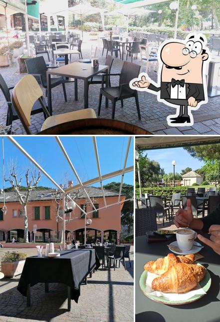Gli interni di Bar della Pineta