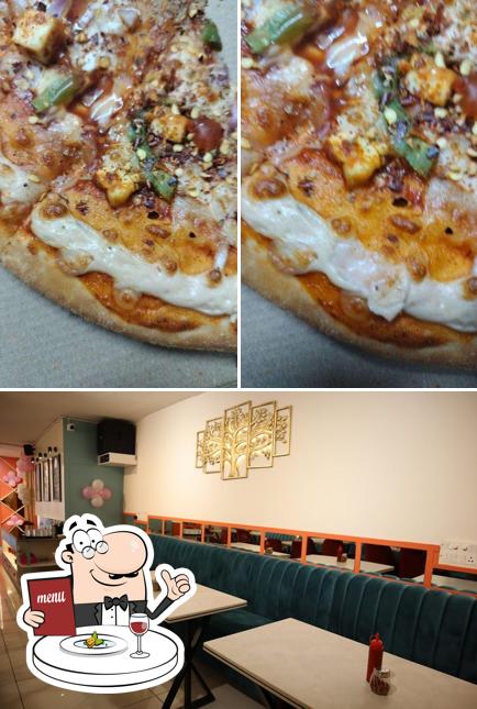 The restaurant's food and beverage