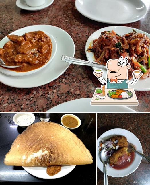 Food at Indian Coffee House