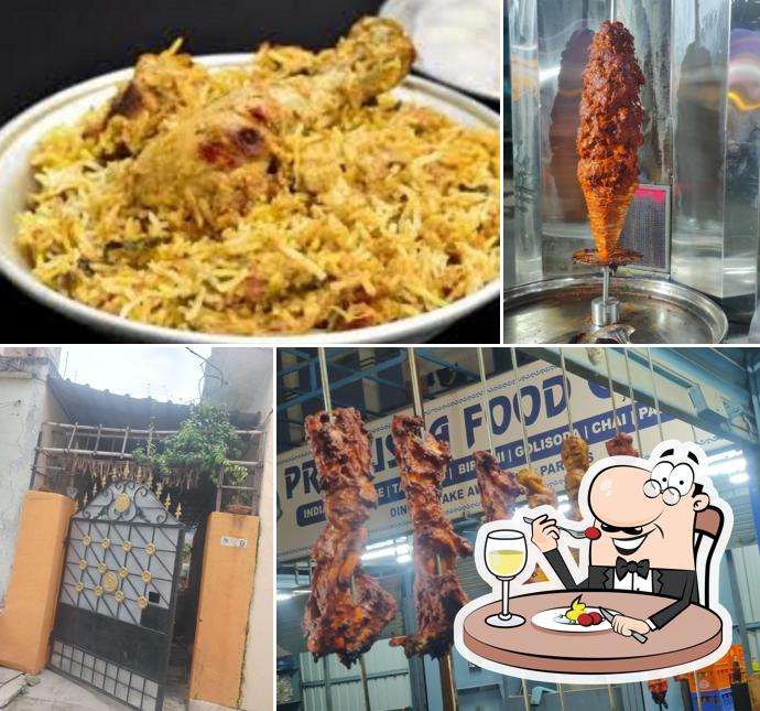 Food at Potlam Biryani