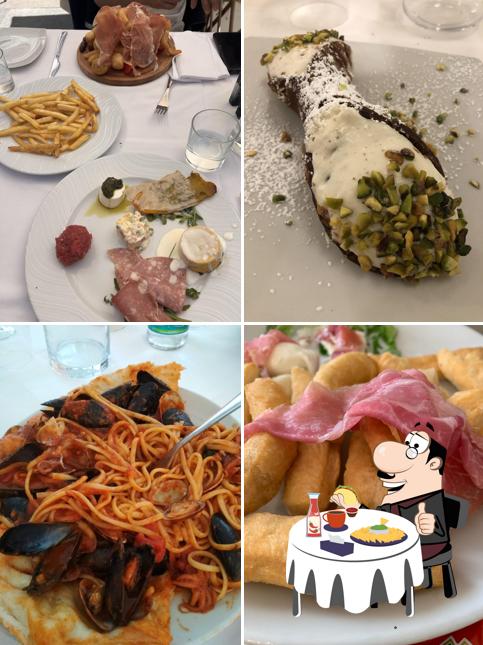 Piatto di formaggi al Antica Reggia