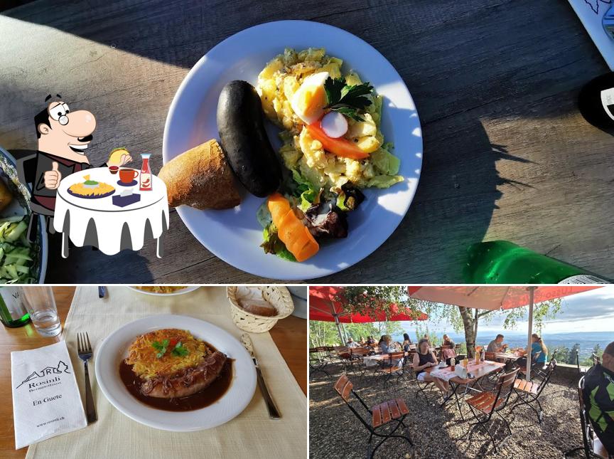 Piatto di formaggi al Berggasthaus Rosinli