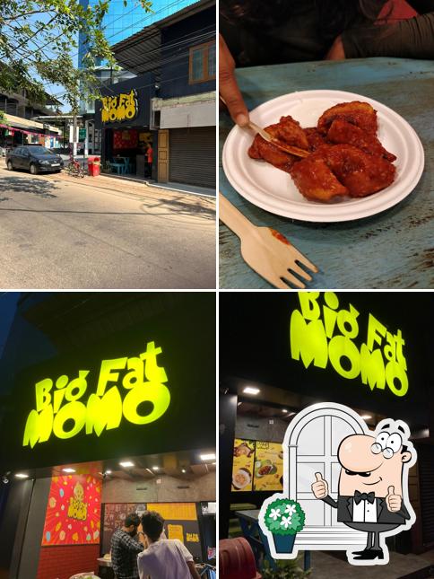 The exterior of Big Fat Momo Calicut