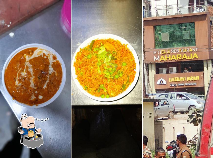Food at Lucknawi darbar restaurant