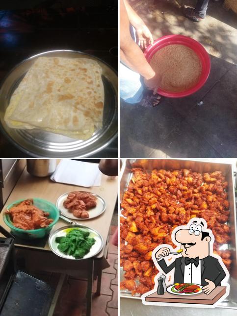 Food at Madurai seeraga samba dum biriyani kadai